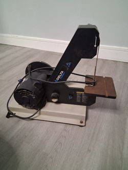 Delta shopmaster disc sander grinder 1"belt/8" model sa180