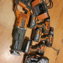 Ridgid Contractor Combo Set 18v