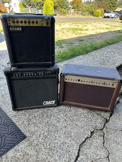 Three Amplifiers