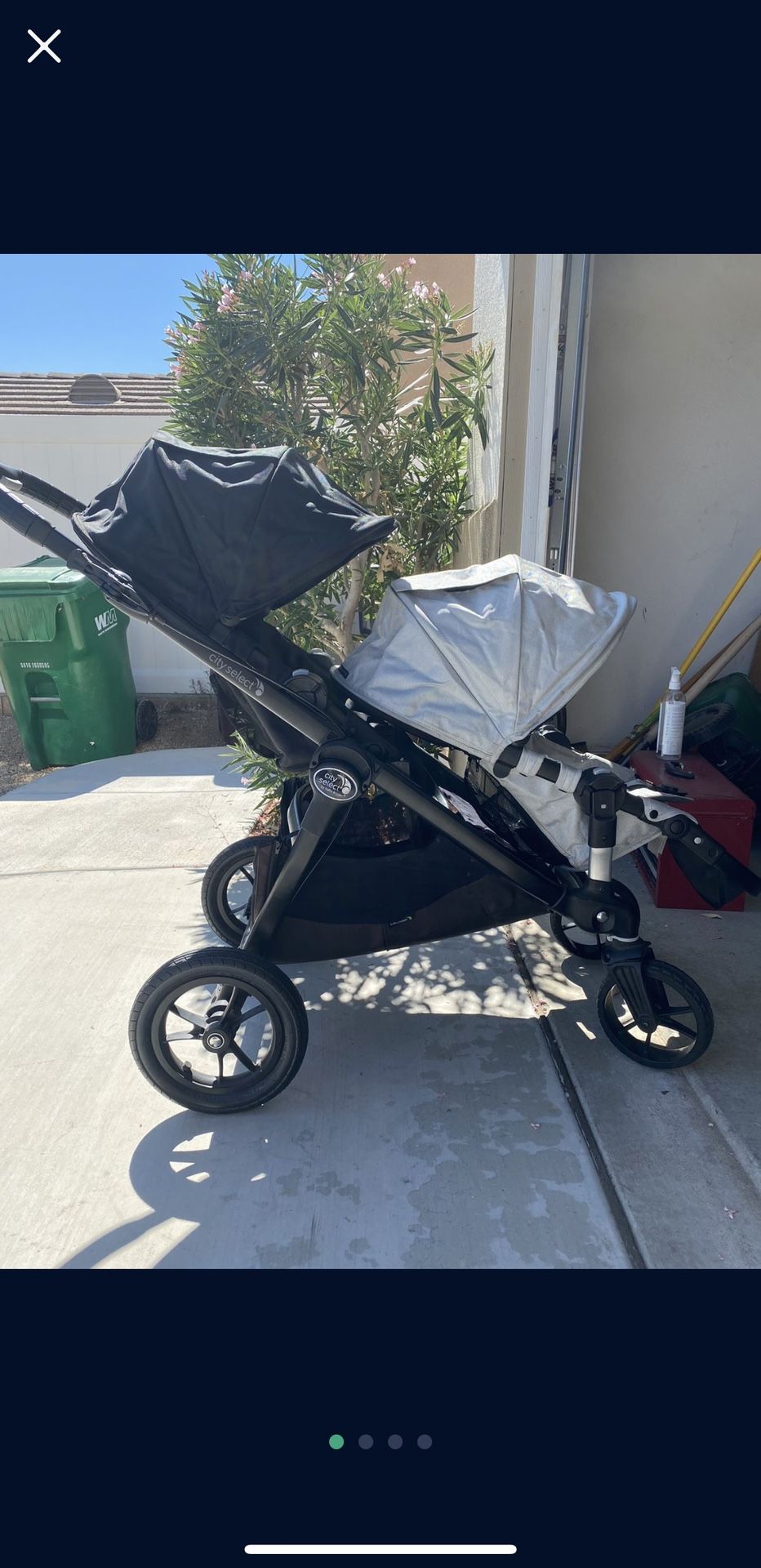 City Select Single To Double Stroller