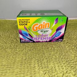 240 Dryer Sheets Gain