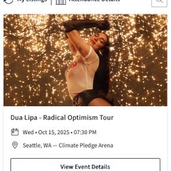 Día Lipa Concert For Seattle 