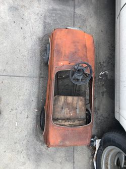 506 SEI MERCEDES PUSH PEDAL CAR