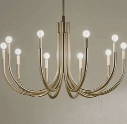 Kichler 52551 Odensa 10 Light 41"W Candle Style Chandelier, Bronze