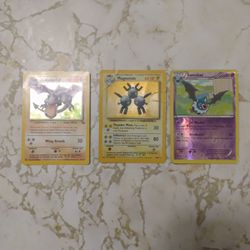 Pokemon Cards 3 Holographic 