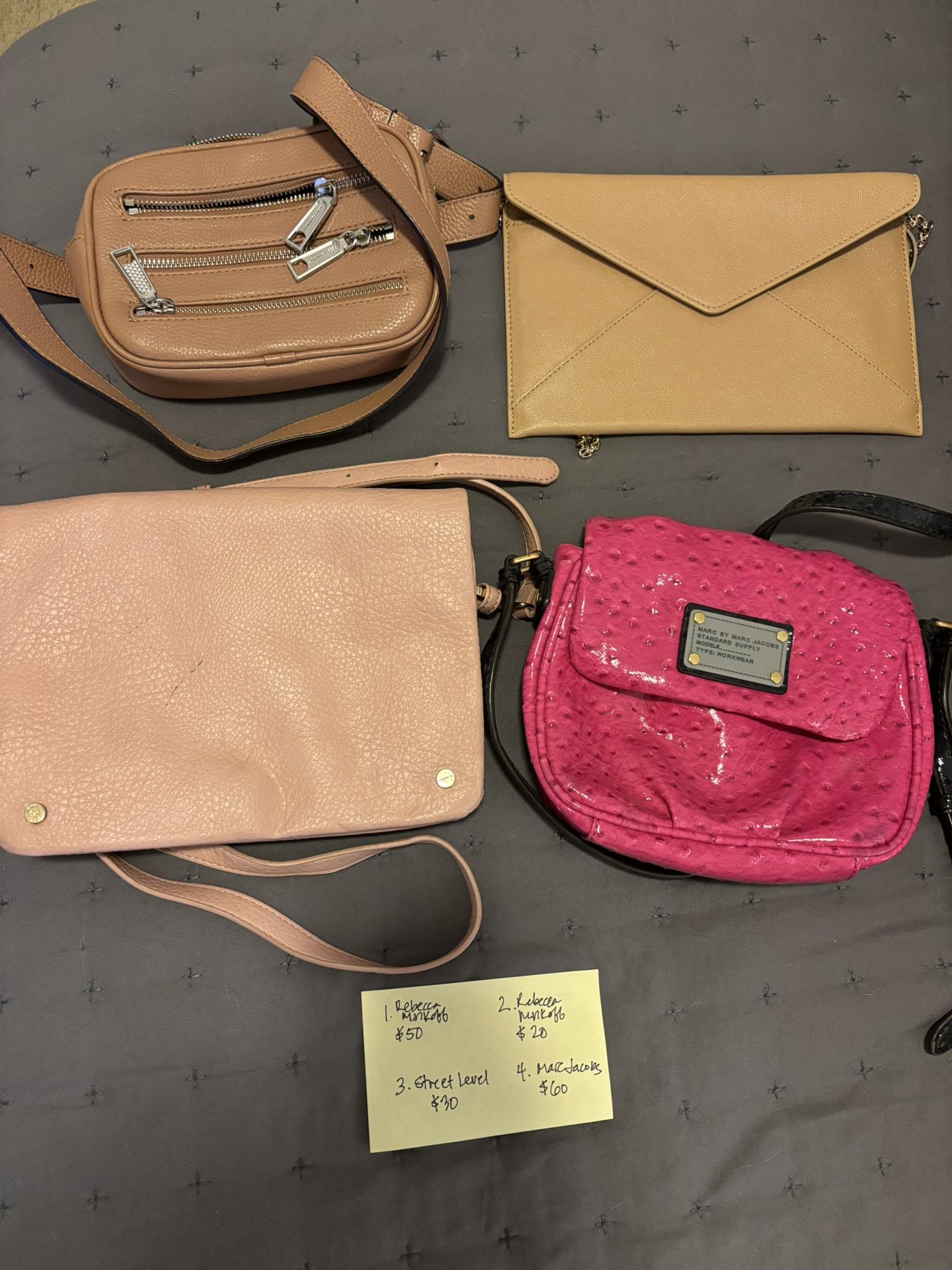 Marc Jacobs And Rebecca Minkoff Purses