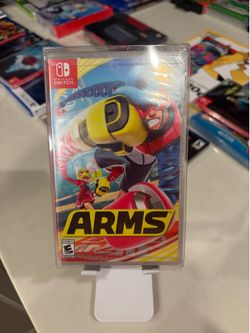 ARMS Nintendo Switch (NEW) SEALED 1st PRINT [0000] RARE 🚨Heavy Alert 🚨