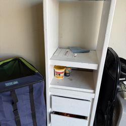 White Garage Shelf $10 