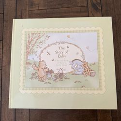 Vintage Winnie the Pooh Baby Record/Album Memory Book
