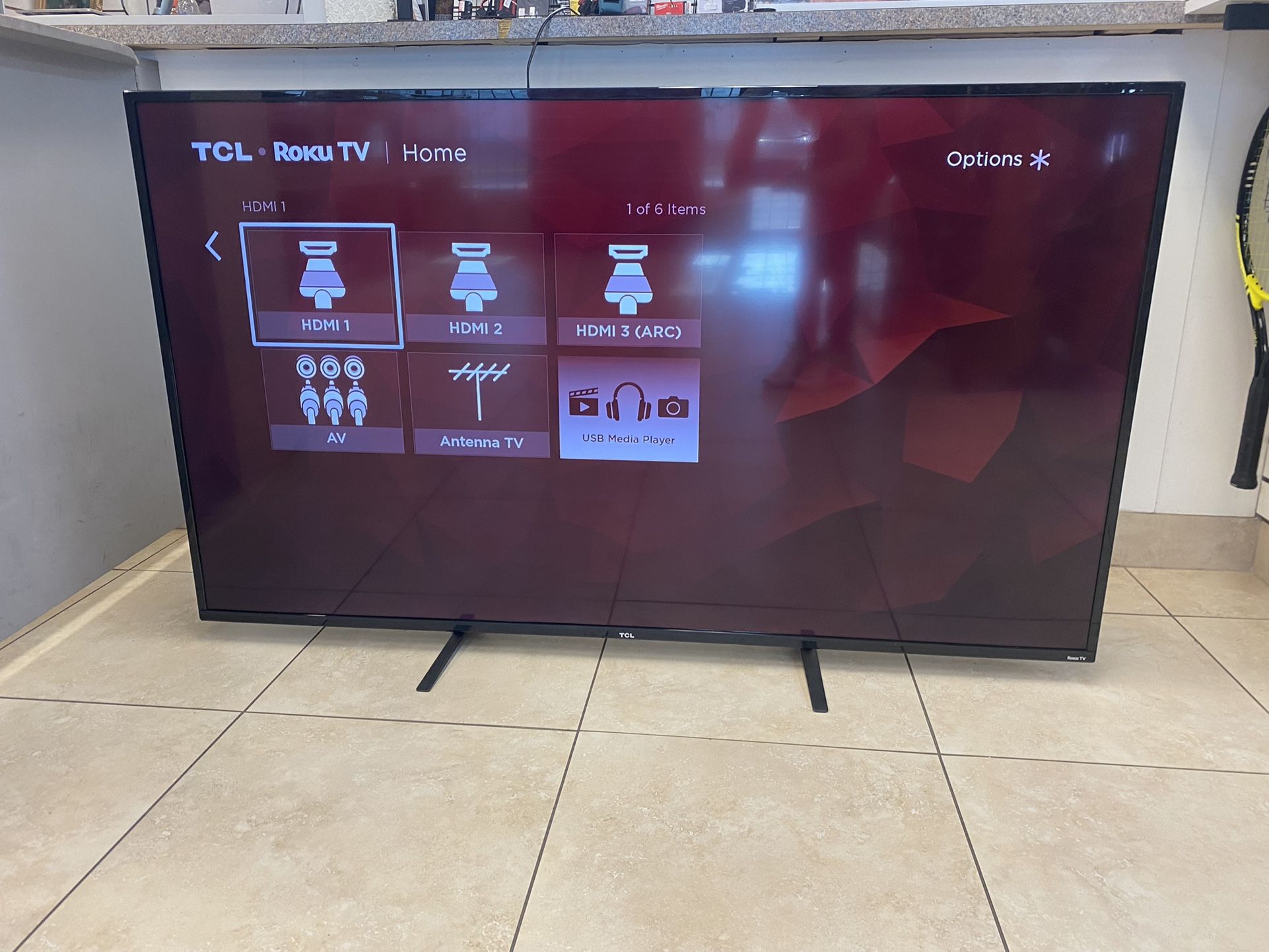TCL TV 65S425 Very Good Condition Electronics & Media