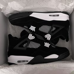 New Jordan Retro 4 White Thunder