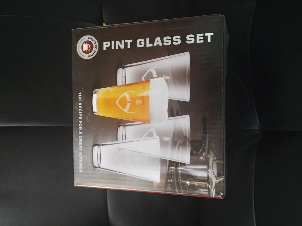 Pint Glass Set 4pc