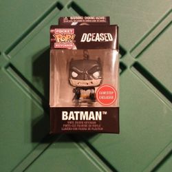 Funko Pocket Pop! DCeased Batman Keychain Gamestop Exclusive