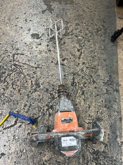 RIDGID Single-Paddle Mixer (model R7135)