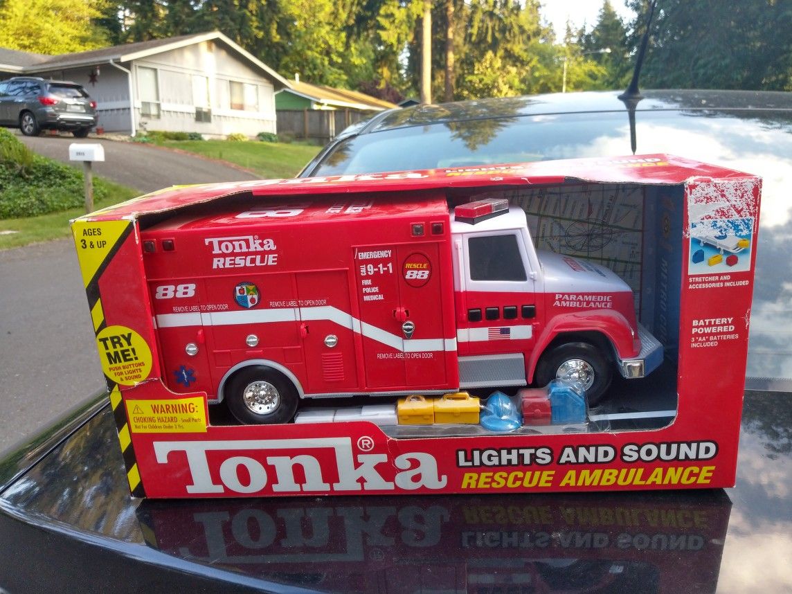Tonka Rescue Ambulance for Sale in Puyallup WA OfferUp