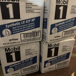 Mobil 1 Synthetic LV ATF HP 4 Cases- Case 6 x 1 Quart
