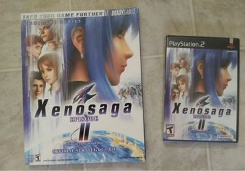 Perfect Factory Sealed Xenosaga Episode II 2 PS2 Strategy Guide Book Game Kosmos