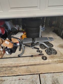 Olympic weight set pickup in katy