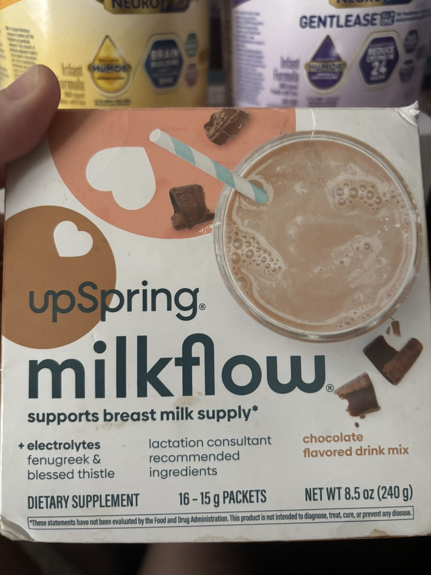 Milk flow tea