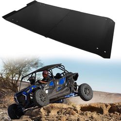 Aluminum Roof Top Compatible with 2020-2024 Polaris RZR PRO XP 4/ Turbo R 4 Accessories Heavy Duty Hard Roof Sun Visor Cover 4-Seat 2-Piece Combinatio