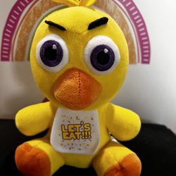 FIVE NIGHTS AT FREDDYS “ CHICA”  FUNKO 7 INCH PLUSH  (2016)