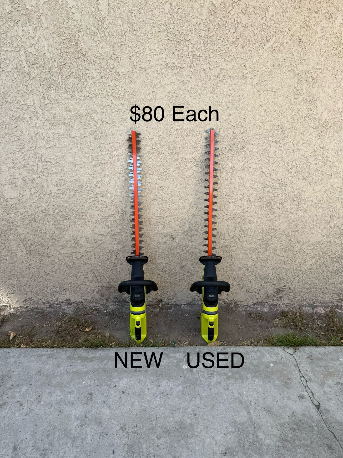 RYOBI 40V HP Brushless 26 in. Cordless Battery Hedge Trimmer (Tool Only) **$80 Each**