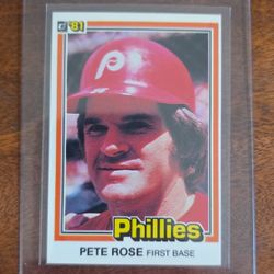 1981 Donruss Pete Rose 