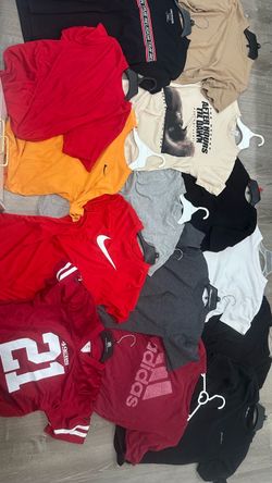 Mixed Lot of Men's T-Shirts and Tops
