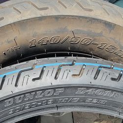 Dunlop Motorcycle Harley Davidson Suzuki Tires New 140 90 15 And 90 90 19