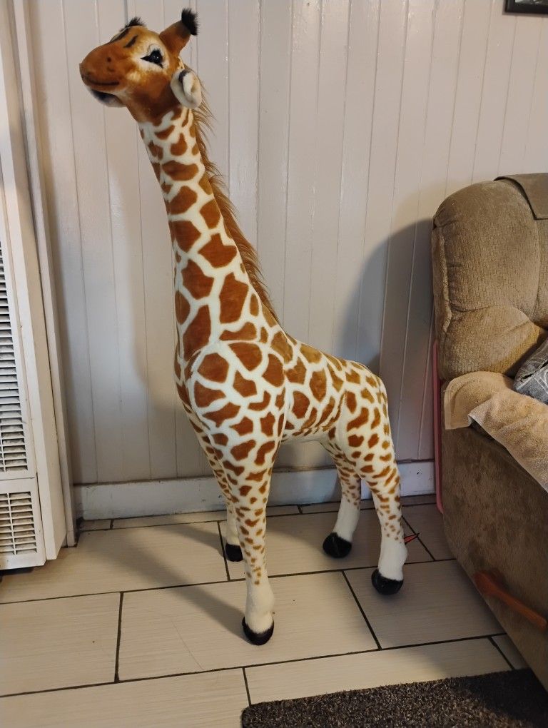 Melissa And Doug Giant Giraffe Over 4 Feet Tall
