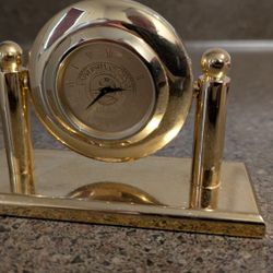 University Of Denver Clock/Paperweight (Small)
