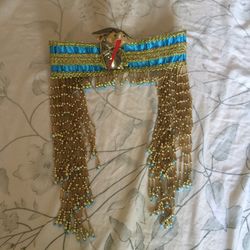 Cleopatra crown with snake