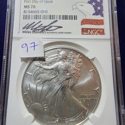 2024 Ms70 Miles Standish Silver Eagle
