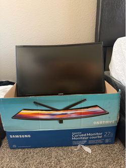 Samsung curved monitor 27inch