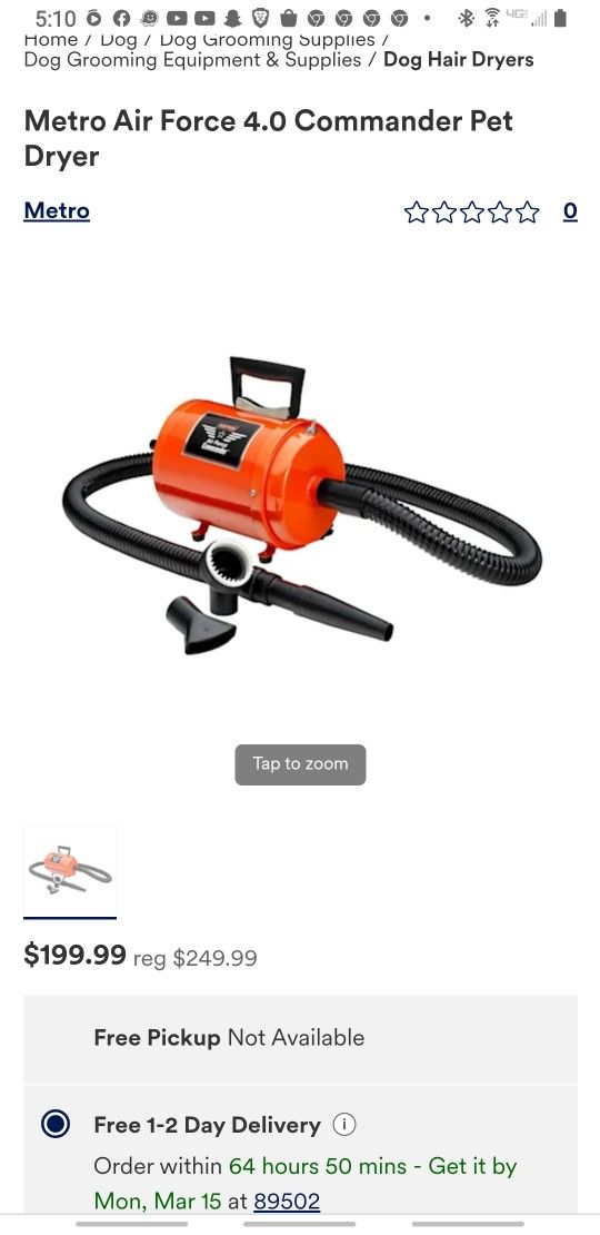 Pet VAC. (Professional) Grade