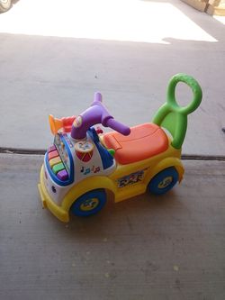 Fisher price musical ride on