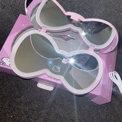 Hello Kitty Led Bow Compact Mirror Large 🌸🩷