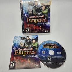 Dynasty Warriors 6: Empires (Sony PlayStation 3, PS3 2009) Complete NTSC NM 