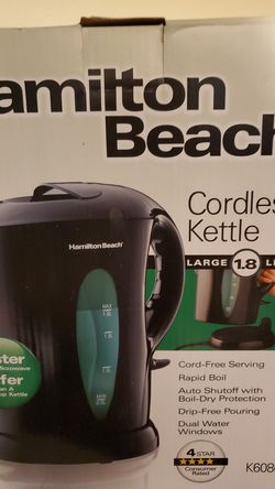 Hamilton beach cordless kettle