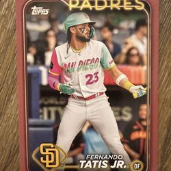 2023 Topps Mother's Day Fernando Tatis Jr. 36/50 San Diego Padres #23