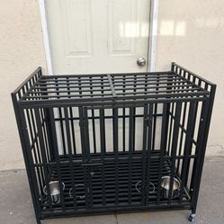 DOG CRATE HEAVY DUTY SIZE 42