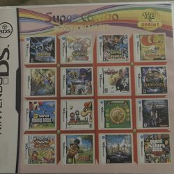 Ds Cartridge With All The Pokémon Games And More