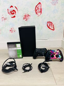 Xbox Series X - DISC Version - 1 TB , Bonus 1 Game  , 1 Controller  ( Used )