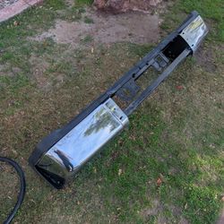 Rear Bumper Step Bumper Chrome Fits 10-13 SIERRA 1500 PICKUP 1130312