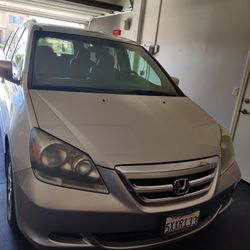 2007 Honda Odyssey Ex-L - 3.5L, V6, Silver 