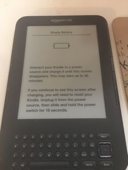 Amazon Kindle 3