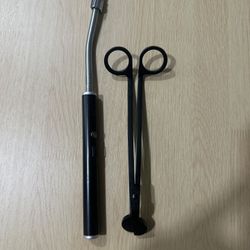 Electric Candle Lighter And Candle Wick Cutter