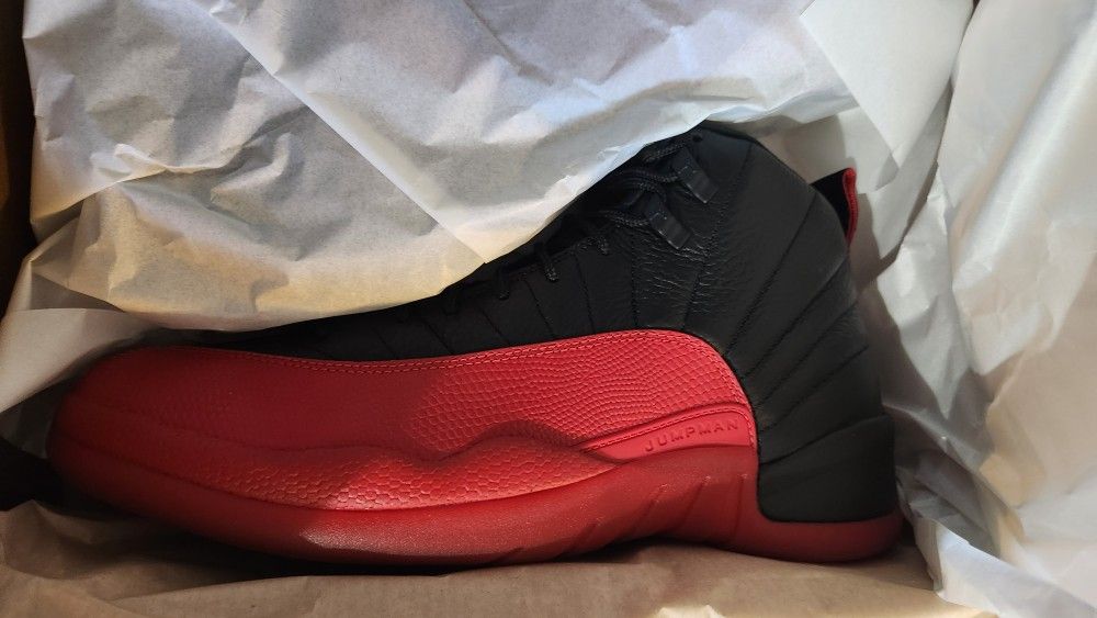Jordan 12 Retro "Flu Game" Size 12