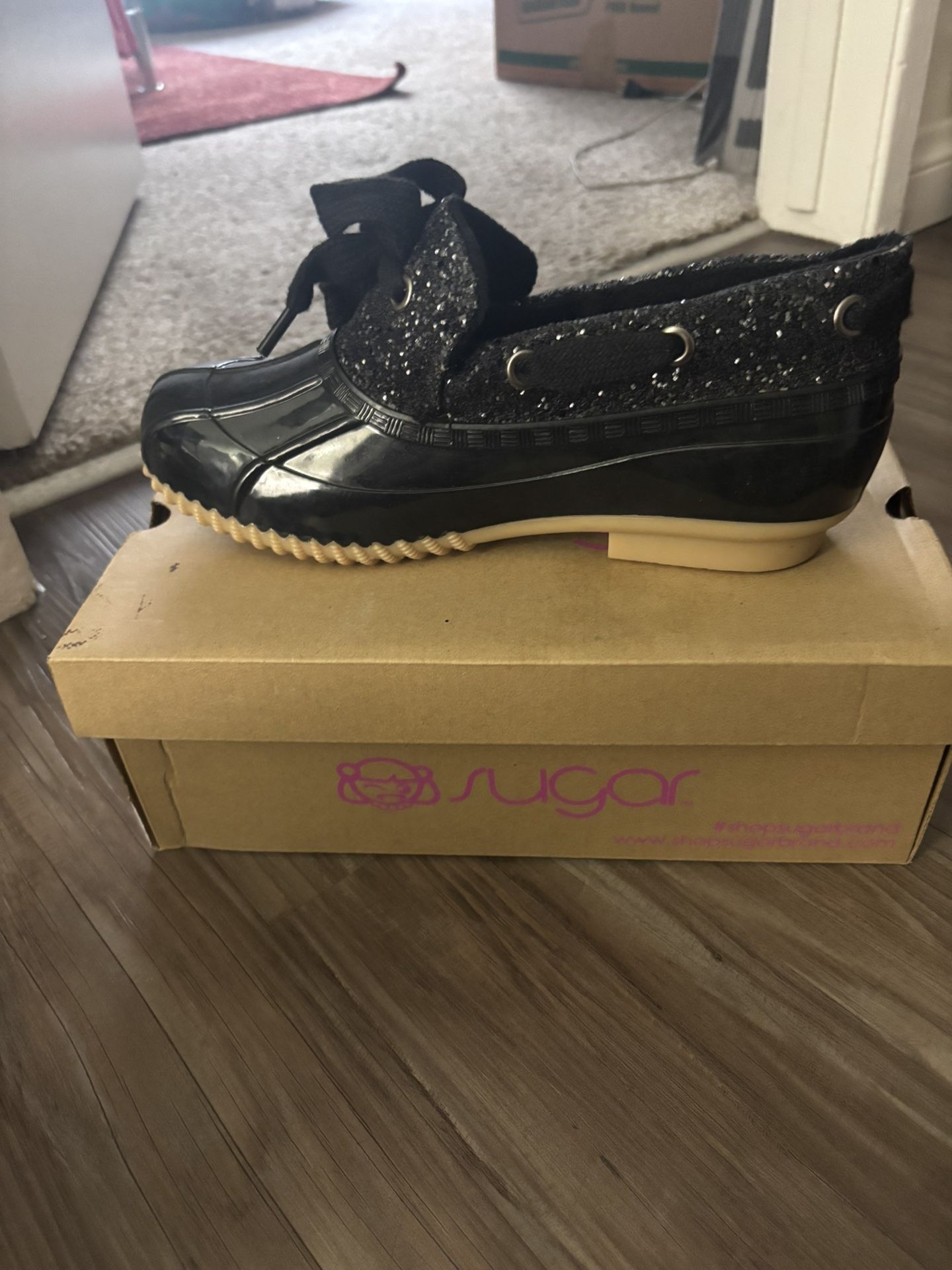Glitter Rain Boots
