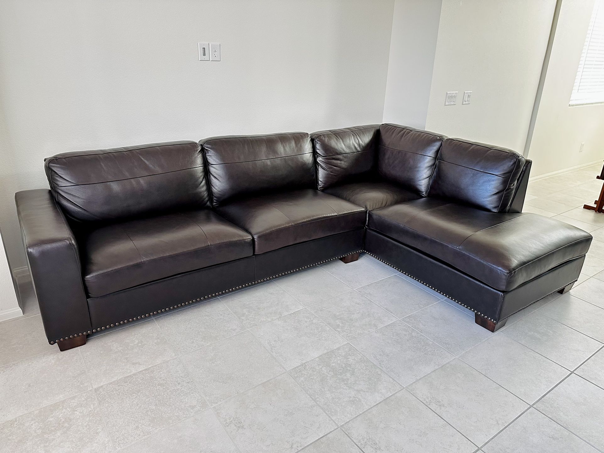 Leather Couch / Sectional